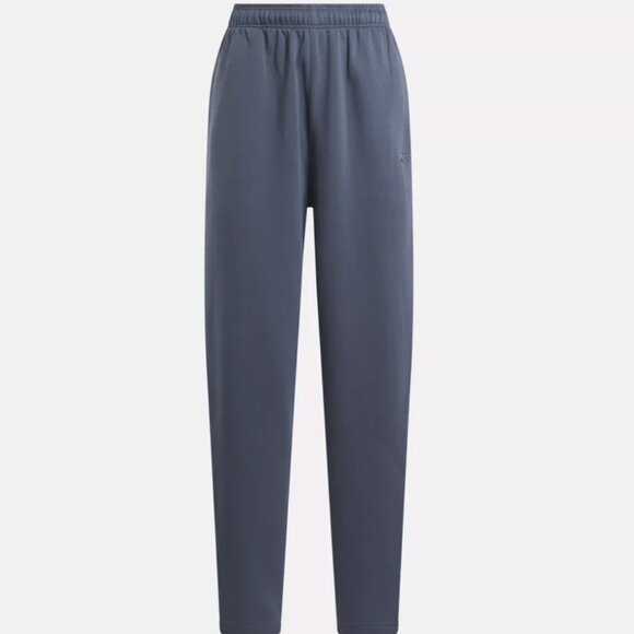 NWOT Reebok Women's Lux Fleece Sweatpants - Size Small - Color East Coast Blue - Picture 1 of 8